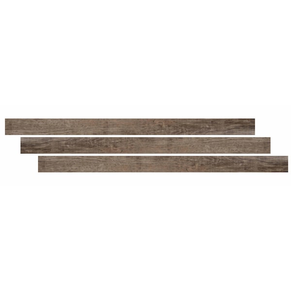 Ackland 0.75 in. T x 94 in. L x 0.63 in. W Reclaimed Pecan Luxury Vinyl Flooring Trim Quarter Round AKVTVREPE-QR - main